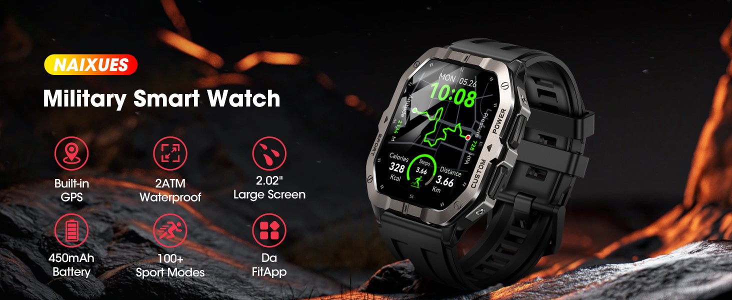 G61 Kids’ Smartwatch with 100+ Sports Modes